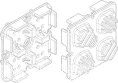 customized Die Cast Heatsink