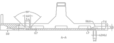 customized plastic parts & mounting brackets